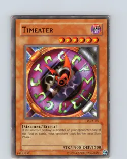 Yu-Gi-Oh TCG Timeater PGD-010 Unlimited Regular Common Card Played LP - Image 1