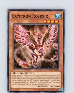 Yu-Gi-Oh TCG Crystron Rosenix INOV-EN020 Unlimited Regular Common Card NM - Image 1