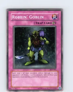 Yu-Gi-Oh TCG Robbin' Goblin SDP-047 Unlimited Regular Common Card NM - Image 1