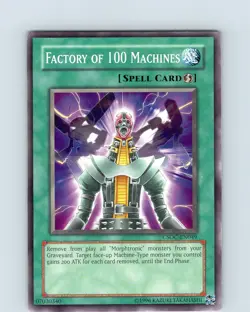 Yu-Gi-Oh TCG Factory Of 100 Machines CSOC-EN049 Unlimited Common Card NM - Image 1