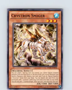 Yu-Gi-Oh TCG Crystron Smiger INOV-EN018 Unlimited Regular Common Card NM - Image 1