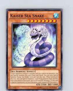 Yu-Gi-Oh TCG Kaiser Sea Snake MACR-EN091 Unlimited Regular Common Card NM - Image 1