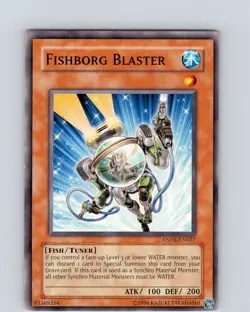 Yu-Gi-Oh TCG Fishborg Blaster ANPR-EN027 Unlimited Regular Common Card Played LP - Image 1