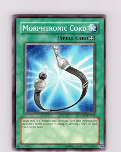 Yu-Gi-Oh TCG Morphtronic Cord CSOC-EN051 Unlimited Regular Common Card NM - Image 1