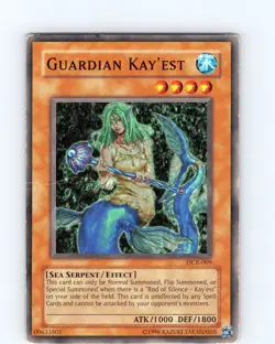 Yu-Gi-Oh TCG Guardian Kay'est DCR-009 Unlimited Regular Common Card Played HP - Image 1