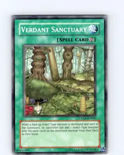 Yu-Gi-Oh TCG Verdant Sanctuary CRMS-EN060 Unlimited Regular Common Card LP-NM - Image 1
