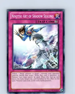 Yu-Gi-Oh TCG Ninjitsu Art Of Shadow Sealing REDU-EN089 Unlimited Common Card NM - Image 1