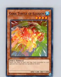 Yu-Gi-Oh TCG Gora Turtle Of Illusion IOC-EN066 25th Anniversary Common Card NM - Image 1