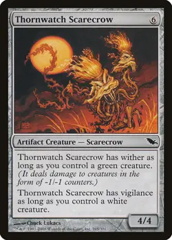 MTG Thornwatch Scarecrow ** Shadowmoor ** English - Image 1