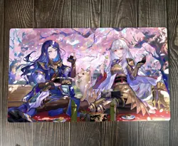 Cherry Blossom Event MTG Table Playmat Trading Card Game Mat TCG CCG Mouse Pad - Image 1
