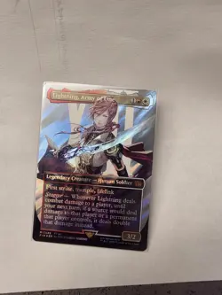 MTG Lightning, Army of One (Borderless) (Surge Foil) Final Fantasy 0545 NM/MT - Image 2