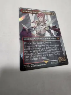 MTG Lightning, Army of One (Borderless) (Surge Foil) Final Fantasy 0545 NM/MT - Image 5
