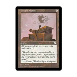 WOTC MtG Weatherlight Bubble Matrix (R) VG - Image 1