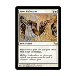 WOTC MtG Shadowmoor Boon Reflection (R) EX - Image 1
