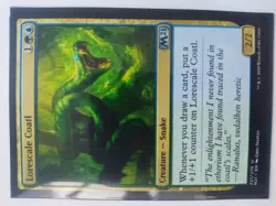 Lorescale Coatl Magic The Gathering Core Set 2021 Snake 221 MTG M21 - Image 2