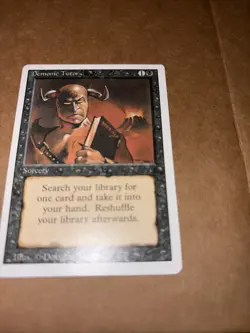 Demonic Tutor (Unlimited) MP MTG - Image 1