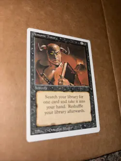 Demonic Tutor (Unlimited) MP MTG - Image 2