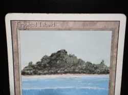 Tropical Island Revised MP Moderately Played MTG Magic the Gathering Dual Land - Image 3