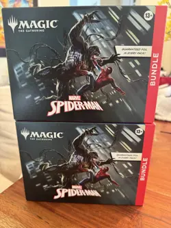 2 pack Marvel's Spider-Man Bundle Magic The Gathering Factory Sealed MTG - Image 1