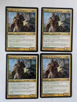 4 Knight of the reliquary Conflux MTG NM Free shipping with tracking - Image 1