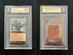 Ashen Ghoul ICE AGE Mtg MINT Graded BGS 9.5 QUAD (9.5/9.5/9.5/9.5) POP 1 - Image 1