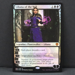 Liliana of the Veil - Foil Prerelease Promo - MTG Dominaria United - LP / NM - Image 2