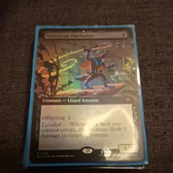Iridescent Vinelasher (Extended Art) #359 (Foil) (NM) Bloomburrow BLB Magic MTG - Image 1