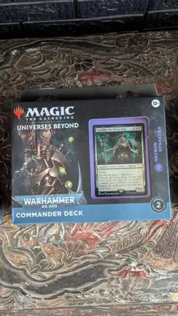 Magic the Gathering MTG Warhammer 40k Commander Deck Set of 4 Factory Sealed - Image 3