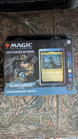 Magic the Gathering MTG Warhammer 40k Commander Deck Set of 4 Factory Sealed - Image 5