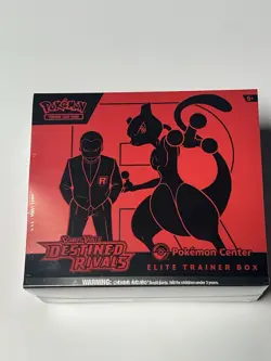 Pokemon Destined Rivals ETB Elite Trainer Box Pokemon Center Exclusive Sealed - Image 2