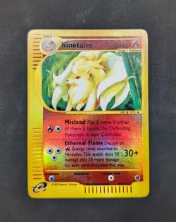 Pokemon Ninetales 57/165 Reverse Holo Expedition (EX) Rare E-Reader Vintage WOTC - Image 1