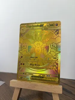 Pokemon MEGA LUCARIO EX 188/132 Mega Evolution GOLD SECRET RARE - PACK FRESH - Image 5