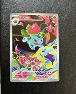 Ivysaur Illustration Rare 134/132 Near Mint Mega Evolution Pokemon TCG English - Image 1