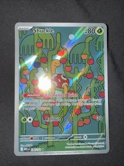Pokemon TCG Shuckle Illustration Rare 136/132 Mega Evolution IR NM English - Image 1