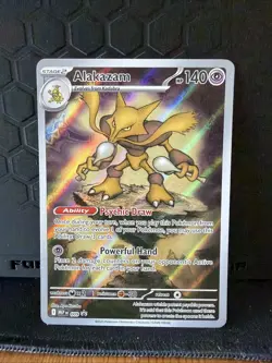 Alakazam 009 Black Star Promo 2025 Pokemon Mega Evolutions ETB Promo - Image 1