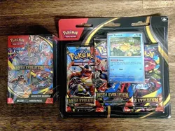 Pokemon TCG Mega Evolution Booster Bundle Sealed 6 Packs IN HAND - Image 1