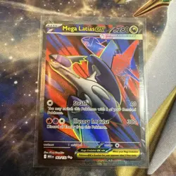 Pokemon Mega Evolution Mega Latias ex Full Art 163/132 NM- English - Image 1