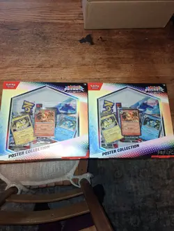 Pokemon TCG Scarlet & Violet Prismatic Evolutions Poster Collection Box Lot Of 2 - Image 1
