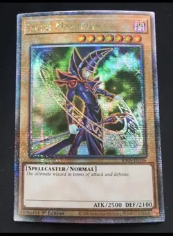 Yugioh: 1x Dark Magician (6th Art) - RA04-EN106 - Quarter Century Secret Rare - Image 1