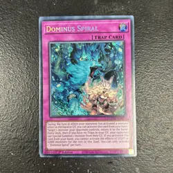 DOOD-EN079 Dominus Spiral Secret Rare 1st YuGiOh - Image 1