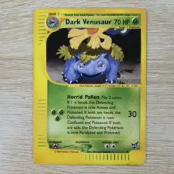 MP Dark Venusaur Winner Best 7 7/9 Nintendo Black Star Promo Pokemon Card - Image 1