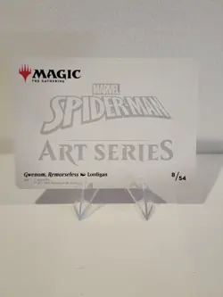 Gwenom, Remorseless Art Card - Art Series: Marvel's Spider-Man (AASPM) #8 MTG - Image 2