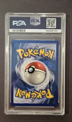 1999 Pokemon Base Set Shadowless #2 Blastoise Holo Card PSA 9 - Image 2