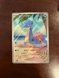 Pokemon TCG Misty's Lapras Holo Card 194/182 Sv10: Destined Rivals - Image 1