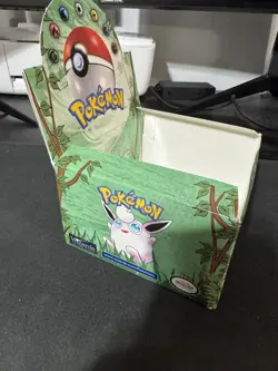 Vintage WOTC Pokemon EMPTY JUNGLE Booster Box - No Packs/Cards - Image 3
