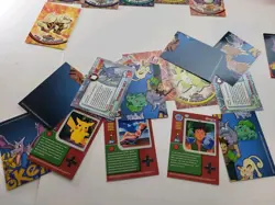 Vintage Pokemon TOPPS TV Animation Edition 56 card lot In Original Tin 7 Chrome - Image 5