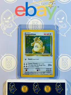 Kangaskhan 5/64 MP Played Jungle Set 1999 Pokemon Card Holo Rare Holofoil - Image 1