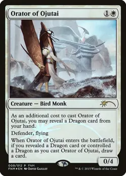 1x FOIL Orator of Ojutai - FNM Promos - NM - German - MTG - Image 3
