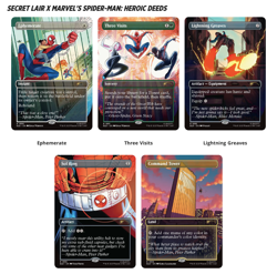 🔥Confirmed MTG MARVEL Spider-Man FOIL Secret Lair Drop PRESALE Heroic Deeds🔥 - Image 1