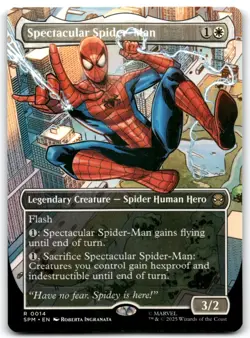 MtG Spider-Man: Spectacular Spider-Man, Borderless M/NM SPM #0014 - Image 1